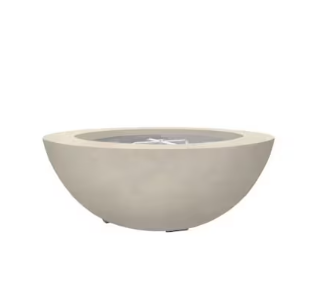 Lakeview Valley Bay 6 39-Inch Propane Round Fire Bowl - Coastal - SCPH-440-6LP