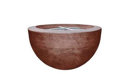 Lakeview Valley Bay 3 30-Inch Propane Round Fire Bowl - Cafe - SCPH-402-1LP