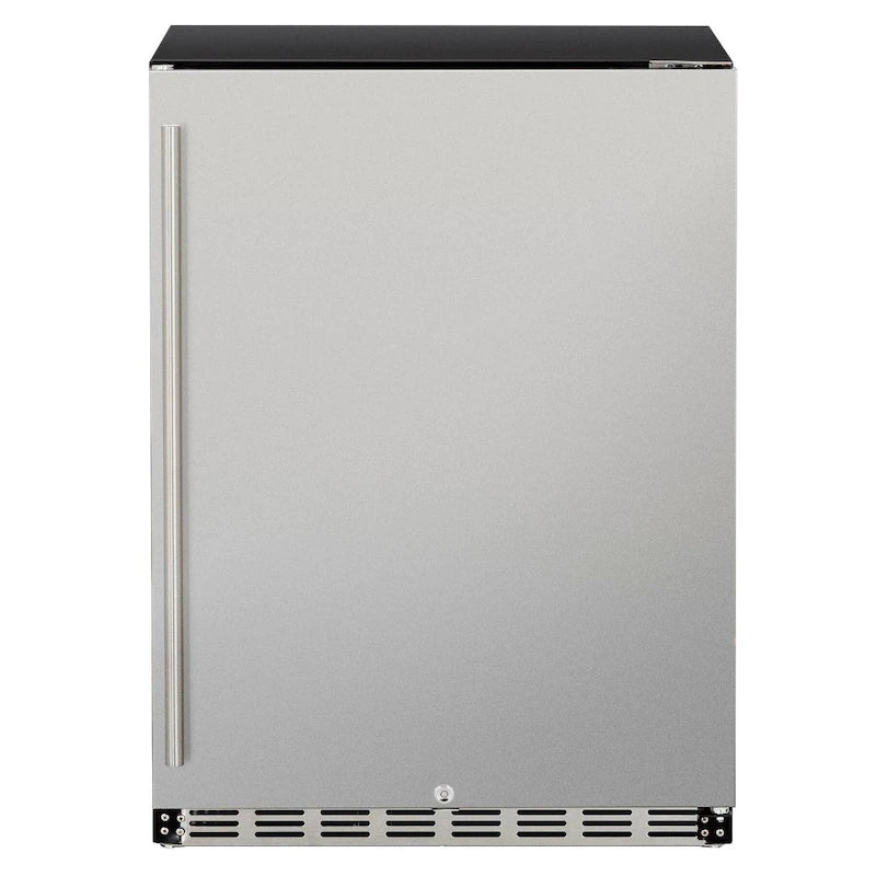 Summerset 24-Inch 5.3 Cu. Ft. Right Hinge Outdoor Rated Compact Refrigerator - SSRFR-24S
