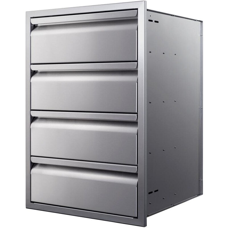 Memphis Grills 21-Inch Quadruple Access Drawer With Soft Close - VGC21DB4