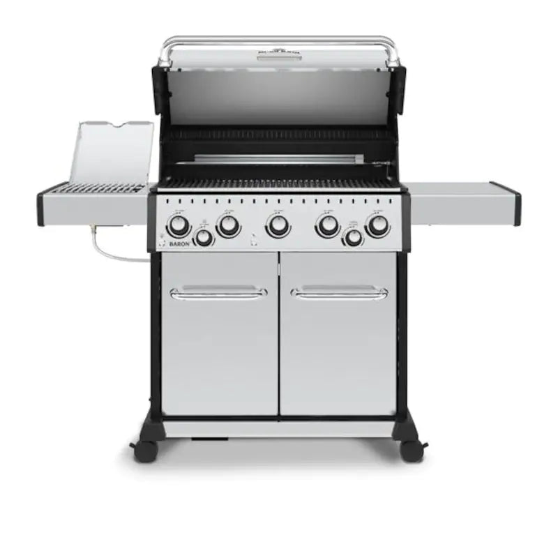 Broil King Baron S 590 Pro IR 5-Burner Propane Gas Grill With Rotisserie and Sear Station - 876944