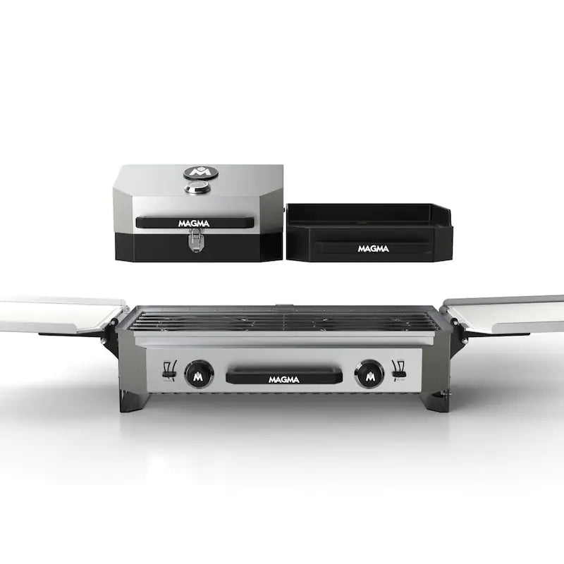 Magma Crossover Double Burner Firebox With Grill Top & Griddle Top