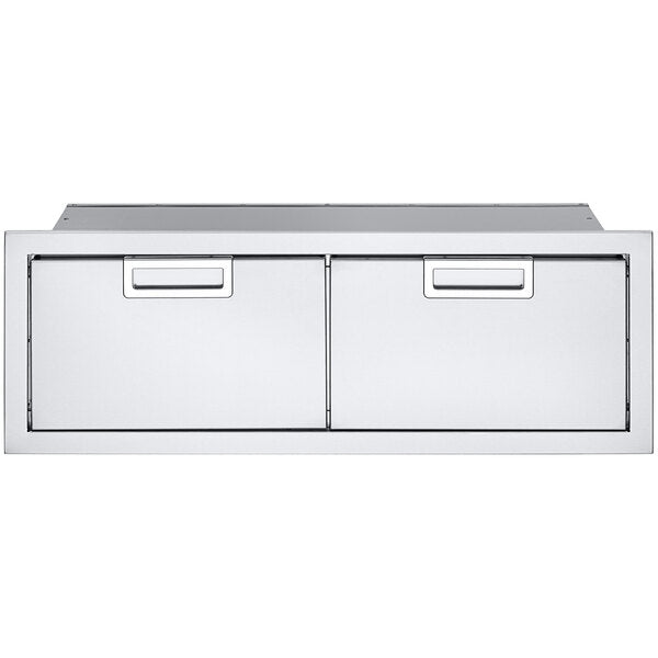 Crown Verity Infinite Series 36-Inch Stainless Steel Double Access Drawers - IBI36-DD