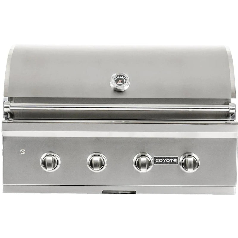 Coyote C-Series 36-Inch 4-Burner Built-In Propane Gas Grill - C2C36LP