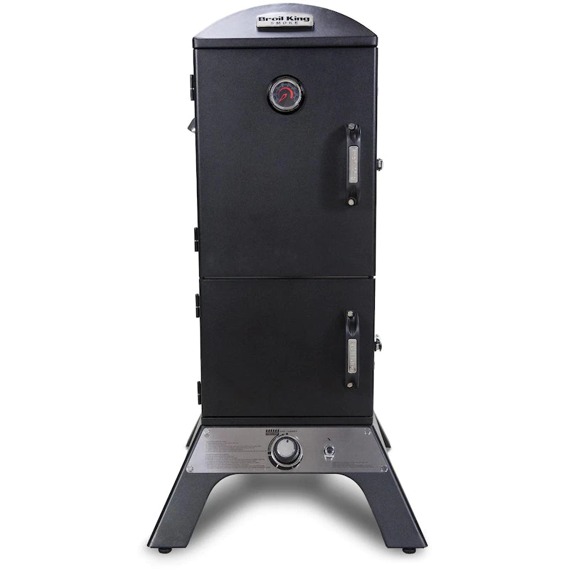 Broil King Smoke 28-Inch Vertical Natural Gas Smoker - Black