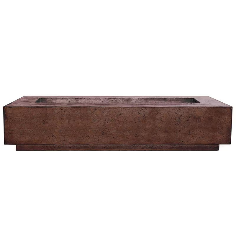 Lakeview Cascata Bay 6 90-Inch Natural Gas Rectangular Fire Pit Table - Cafe - SCPH-415-1NG (1)