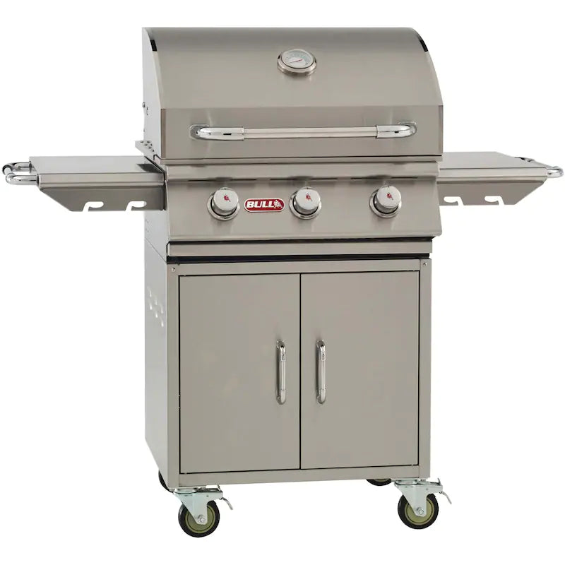 Bull Steer Premium 25-Inch 3-Burner Propane Gas Grill - 69101