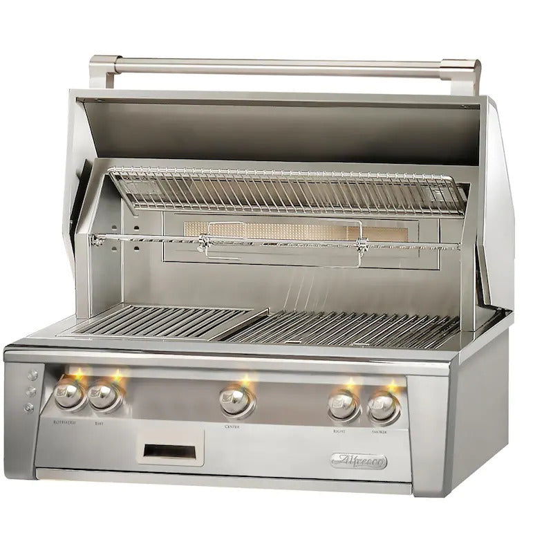 Alfresco ALXE 56-Inch Built-In Natural Gas All Grill With Sear Zone And Rotisserie - ALXE-56BFG-NG (1) (1)