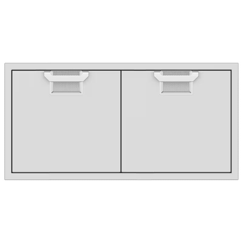 Aspire By Hestan 42-Inch Double Access Doors - Steeletto - AEAD42-SS (1)