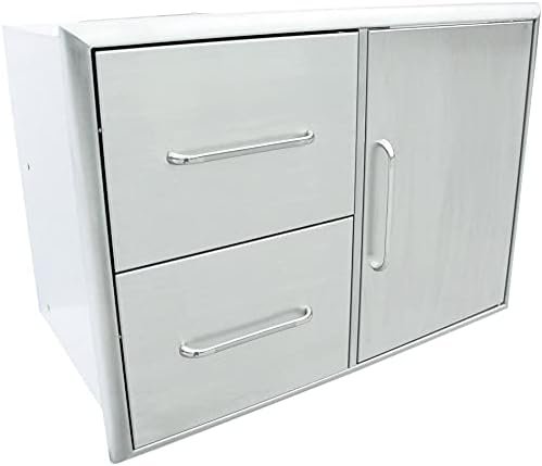 Saber 31-Inch Access Door & Double Drawer Combo