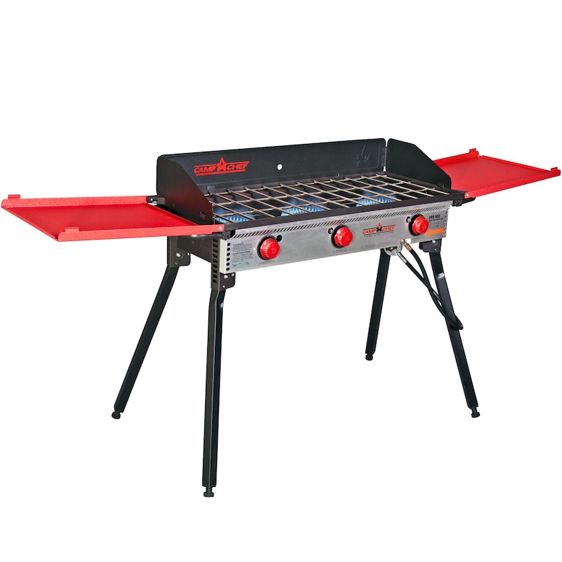 Camp Chef Pro 90X 3-Burner Portable Propane Gas Stove - PRO90X