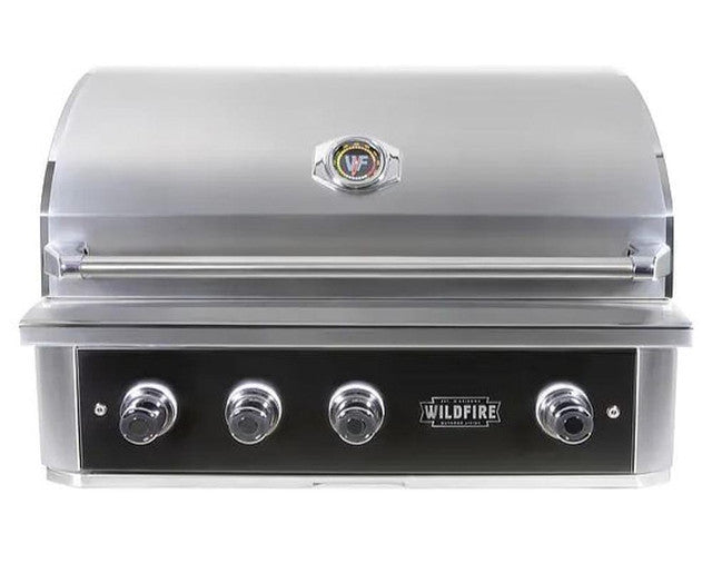 Wildfire Ranch PRO 36-Inch Black 304 SS Propane Gas Grill - WF-PRO36G-RH-LP