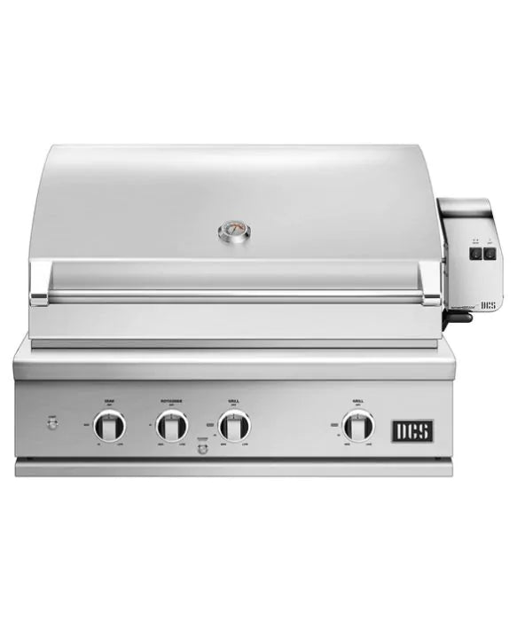 DCS Series 9 36-Inch Built-In Gas Grill With Infrared Sear Burner- NG- BE1-36RCI-N