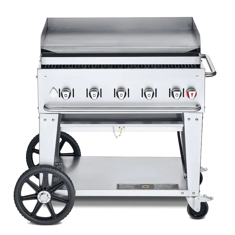 Crown Verity 36-Inch Mobile Propane Gas Griddle - CV-MG-36