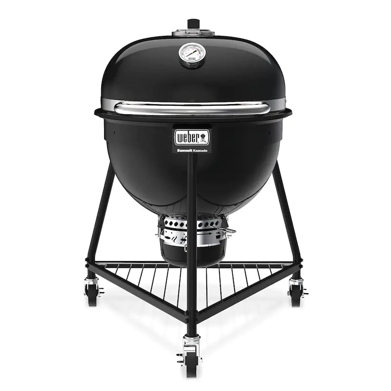 Weber Summit 24-Inch Kamado E6 Charcoal Grill with Stand - 18201001