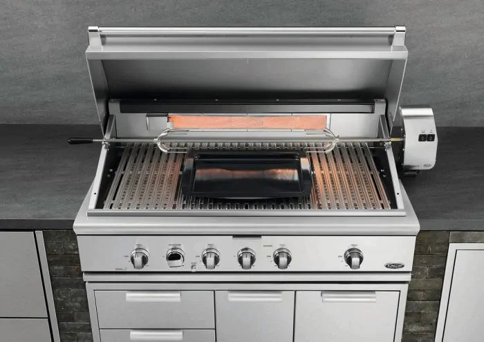 DCS Series 7 Traditional 48-Inch Built-In Gas Grill With Smoker & Rotisserie - Natural Gas - BH1-48R-N
