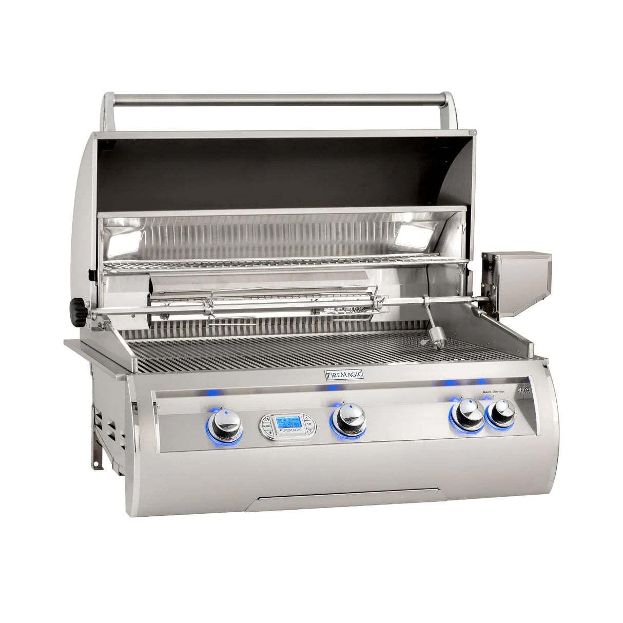 Fire Magic Echelon Diamond E790I 36-Inch Built-In Natural Gas Grill With Rotisserie And Digital Thermometer - E790I-8E1N