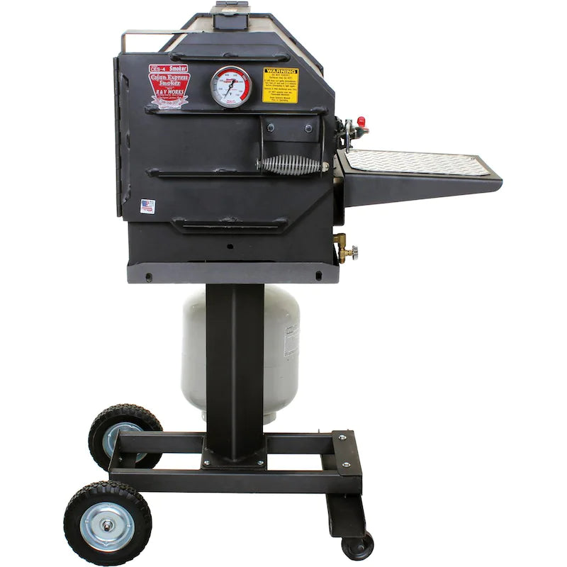 Cajun Express Smoker - 4 Rib Propane Pressure Smoker