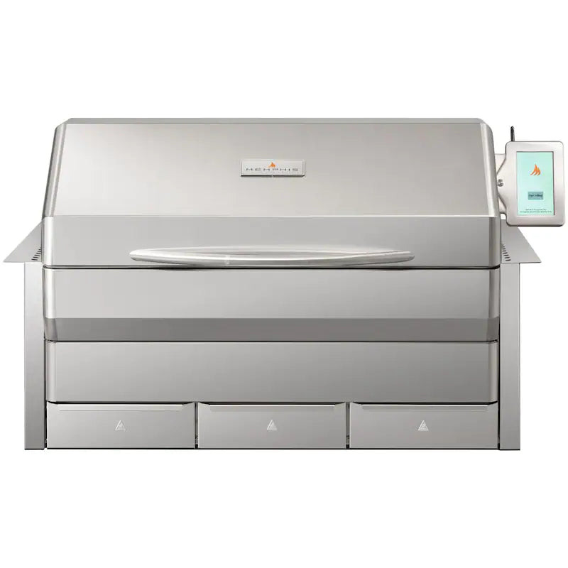 Memphis Grills Elite ITC3 Wi-Fi Controlled 39-Inch 304 Stainless Steel Built-In Pellet Grill - VGB0002S