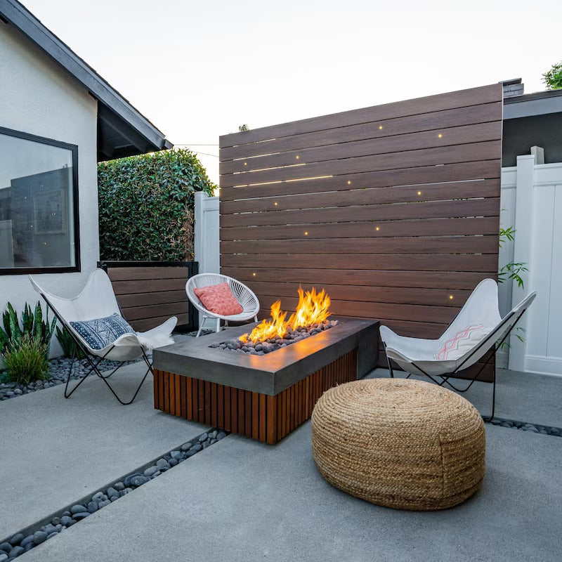 Lakeview Islandwood 72-Inch Rectangular Propane Gas Fire Pit Table - Pewter - SCPH-483-4LP (1)