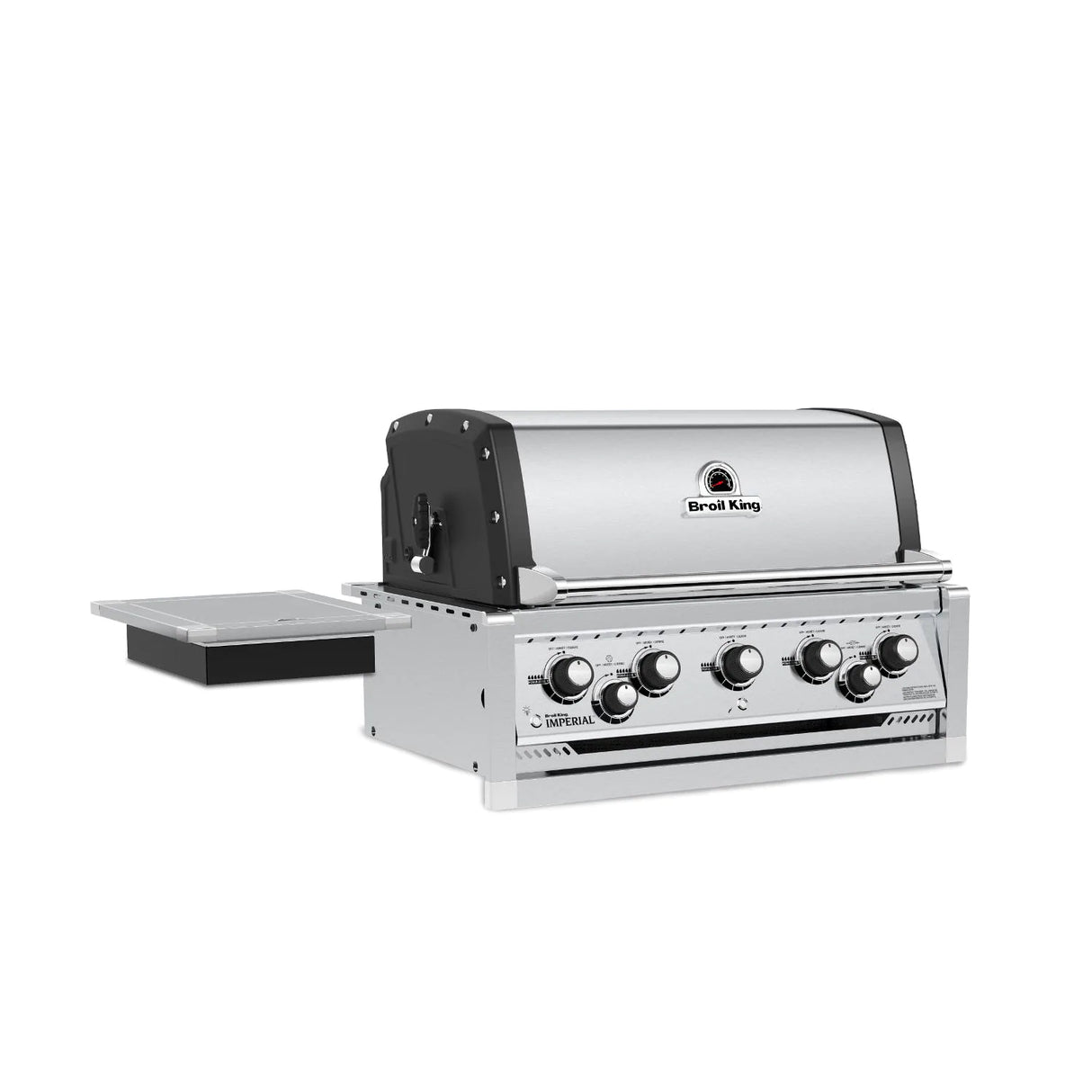Broil King Imperial 590 5-Burner Built-In Natural Gas Grill With Rotisserie & Side Burner - Stainless Steel - 958087