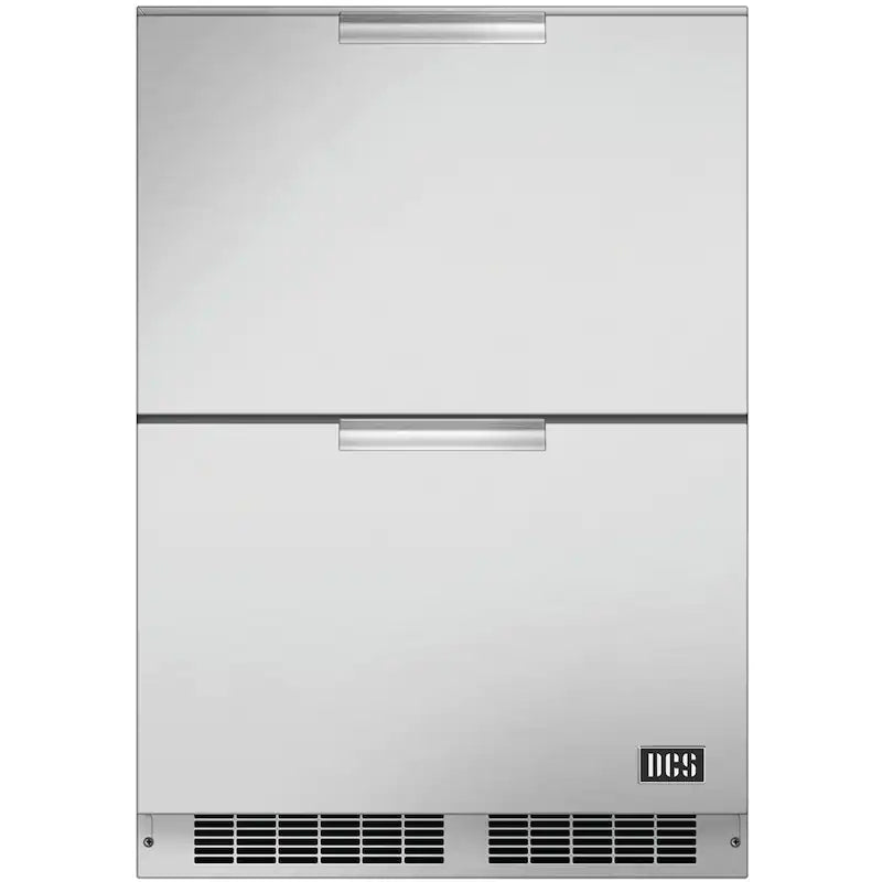 DCS 24-Inch 5 Cu. Ft. Outdoor Rated Refrigerator Drawers - RF24DE4