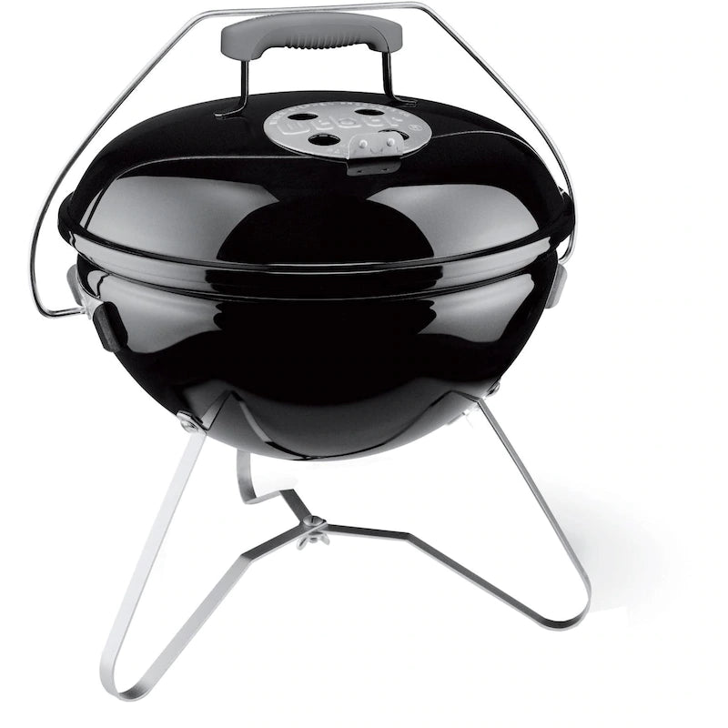 Weber Smokey Joe Premium 14-Inch Portable Charcoal Grill - Black - 40020