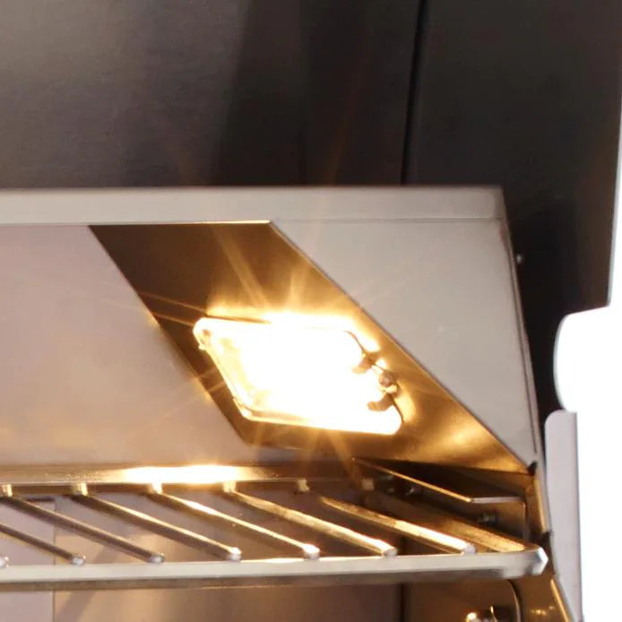 Bull Angus 30-Inch 4-Burner Built-In Natural Gas Grill With Rotisserie - 47629