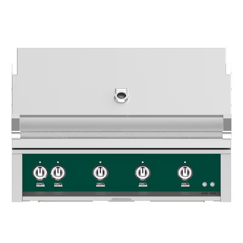 Hestan 42-Inch Built-In Natural Gas Grill W/ Rotisserie - Grove - GABR42-NG-GR (1)