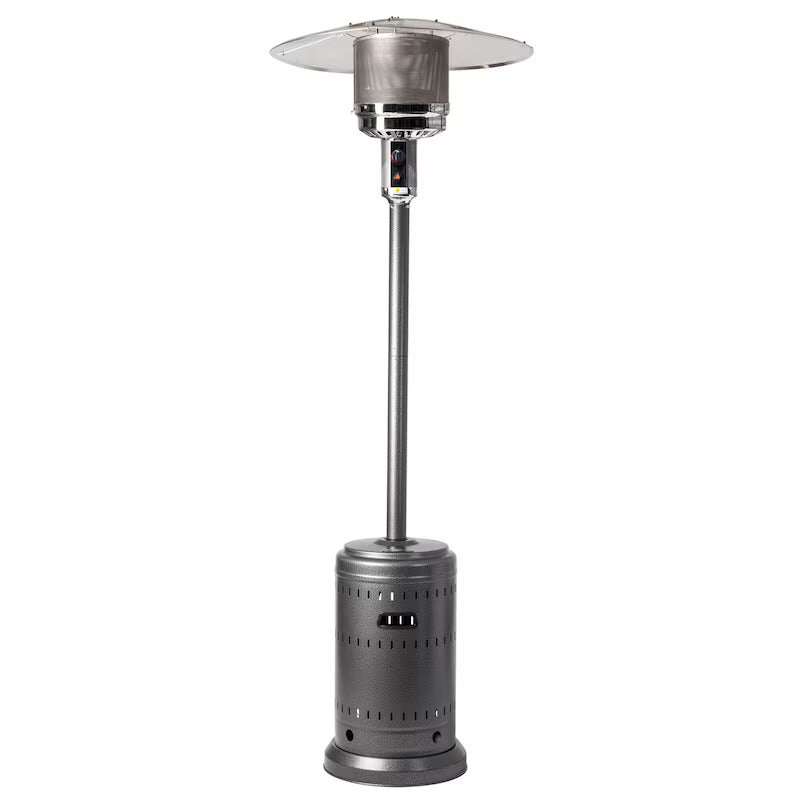 Ultimate Patio 46,000 BTU Propane Commercial Patio Heater - Hammered Platinum - SC62555 (1)