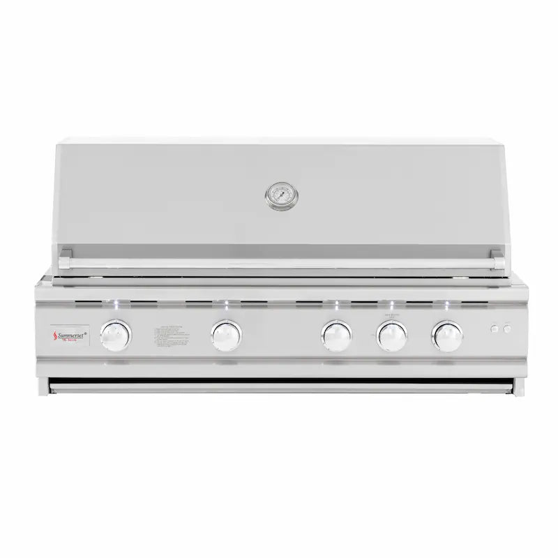 Summerset TRL Deluxe 44-Inch 4-Burner Built-In Natural Gas Grill With Rotisserie - TRLD44-NG