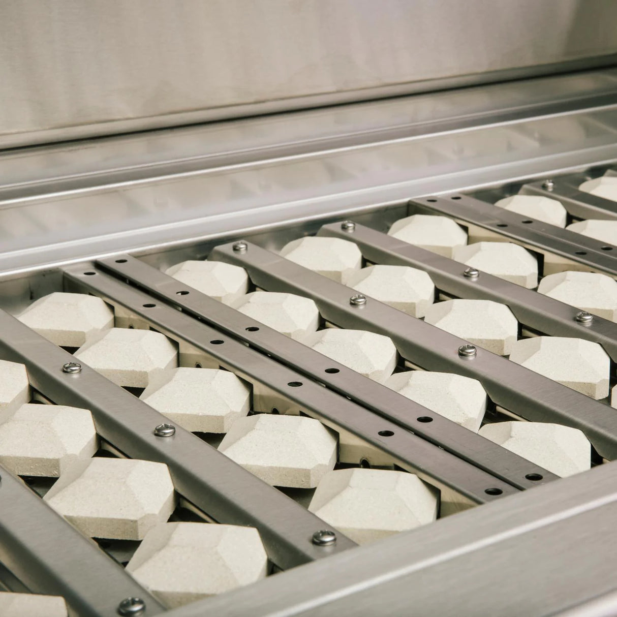 Coyote Ready-To-Assemble 6 Ft Outdoor Kitchen Island With 30-Inch S Series Natural Gas Grill (Ships As Propane With Conversion Fittings) - Stacked Stone/Stone Gray - RTAC-G6-P-SG-C2SL30NG