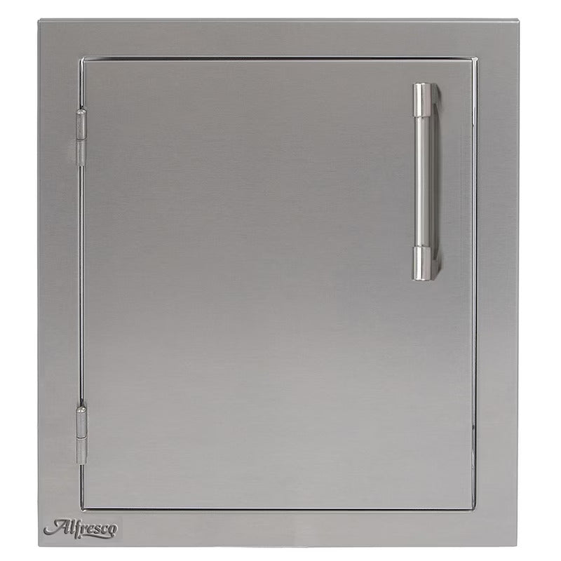 Alfresco 17-Inch Left-Hinged Vertical Single Access Door - AXE-17L (1)