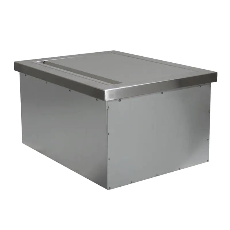 RCS Valiant Series 24-Inch Stainless Steel Drop-In Cooler Ice Container w/ Removable Lid - VIC2