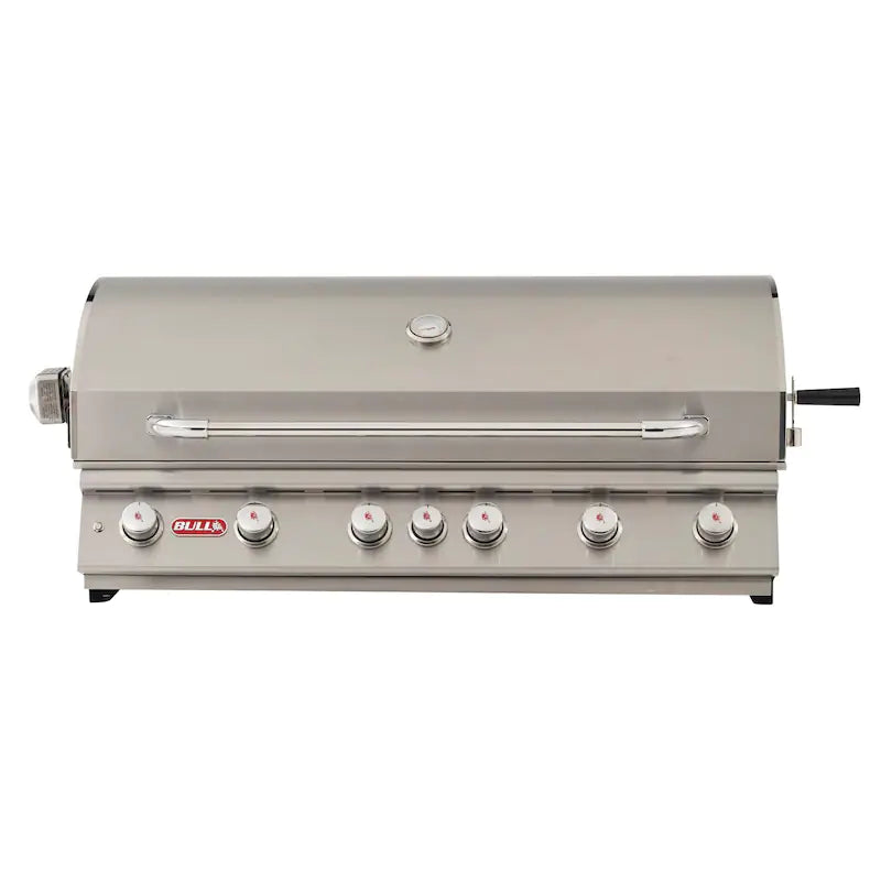 Bull Diablo 46-Inch 6-Burner Built-In Natural Gas Grill With Rotisserie - 62649