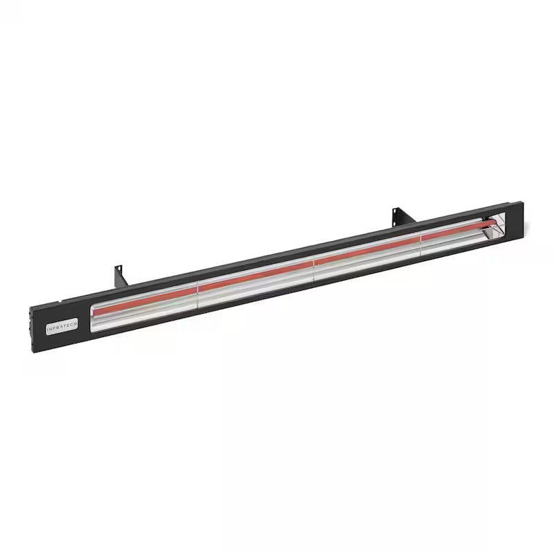 Infratech Slimline Series 63 1/2-Inch 3000W Single Element Electric Infrared Patio Heater - 240V - Matte Black - SL3024BL (1)