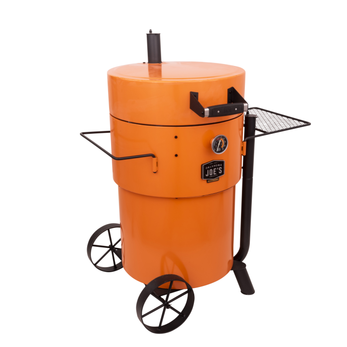 Oklahoma Joe's Bronco Pro Drum Smoker - Orange - 19202100