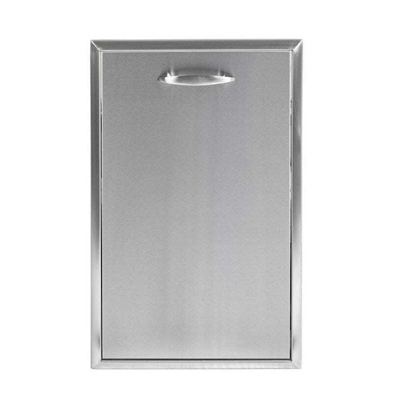 Turbo Double Trash Drawer - Front-to-Back - DoubleTrash/2