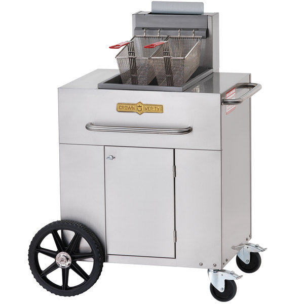 Crown Verity Single Tank Propane Fryer - CV-PF-1