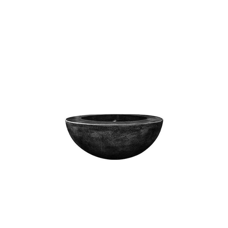 Lakeview Valley Bay 5 36-Inch Natural Gas Round Fire Bowl - Ebony - SCPH-426-2NG (2)