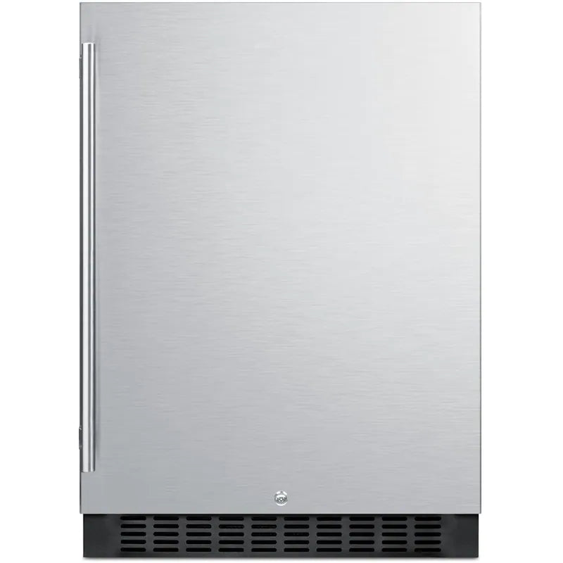 Summit 24-Inch 4.6 Cu. Ft. Commercial Outdoor Rated Compact Refrigerator - Stainless Steel - SPR627OSCSS