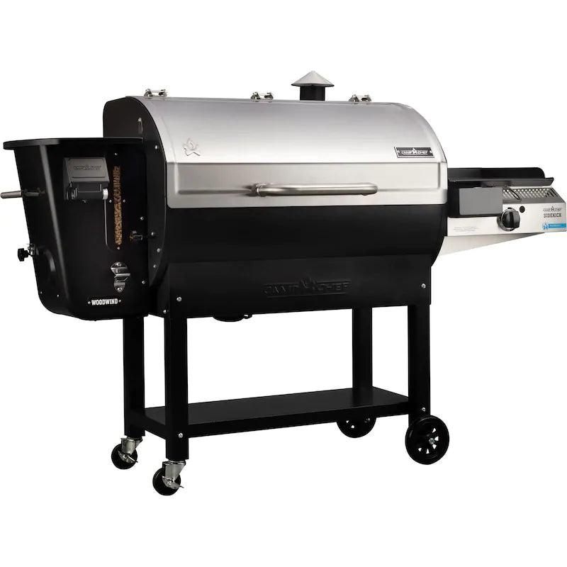 Camp Chef Woodwind WiFi 36-Inch Pellet Grill With Propane Sidekick Burner - PG36CL