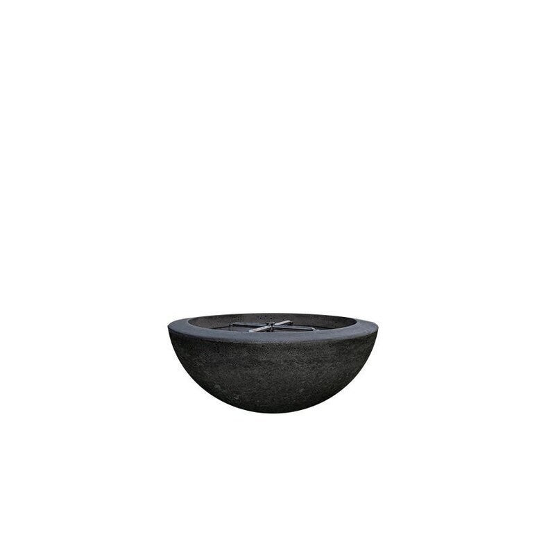 Lakeview Valley Bay 2 29-Inch Propane Round Fire Bowl - Ebony - SCPH-401-2LP
