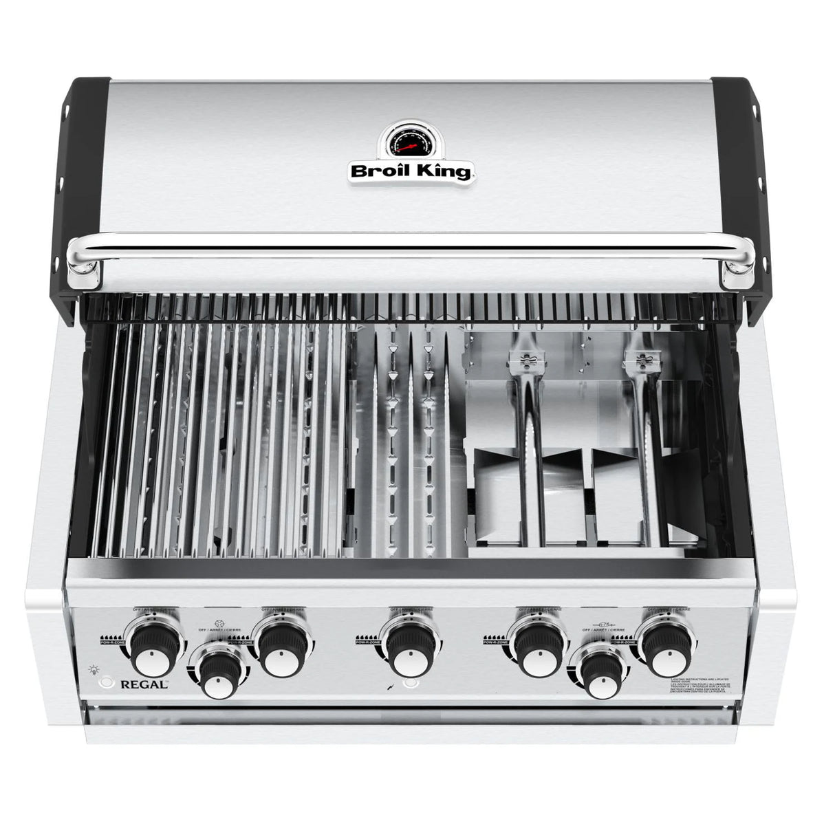 Broil King Regal S520 5-Burner Built-In Natural Gas Grill - Stainless Steel - 886717