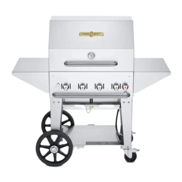 Crown Verity 30-Inch Mobile Propane Grill Pro Package - CV-MCB-30PRO