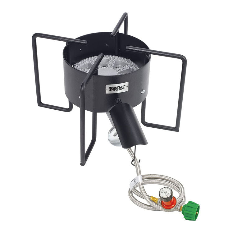 Bayou Classic Outdoor Stove With Hose Guard 22-Inch High Pressure Bayou Cooker