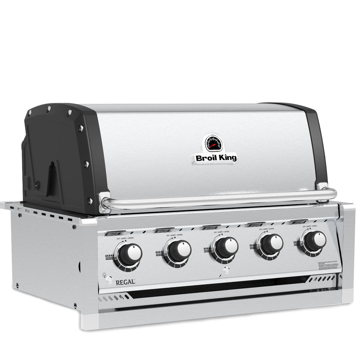 Broil King Regal S520 5-Burner Built-In Propane Gas Grill - Stainless Steel - 886714