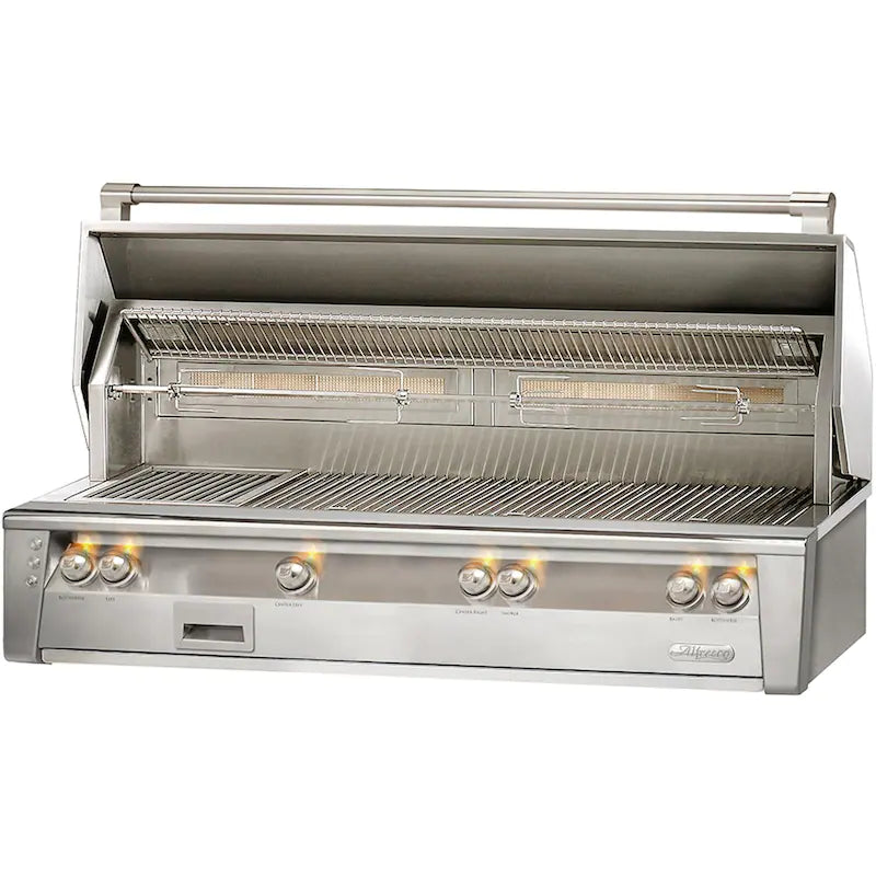 Alfresco ALXE 56-Inch Built-In Propane Gas All Grill With Sear Zone And Rotisserie - ALXE-56BFG-LP
