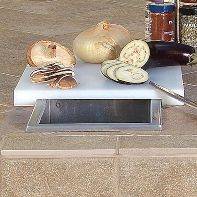 Artisan Prep And Waste Chute With Cutting Board Cover - ARTP-PWC