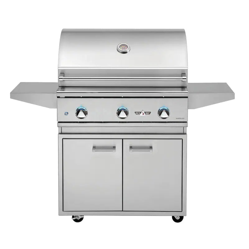 Delta Heat 32-Inch 3-Burner Natural Gas Grill On Cart